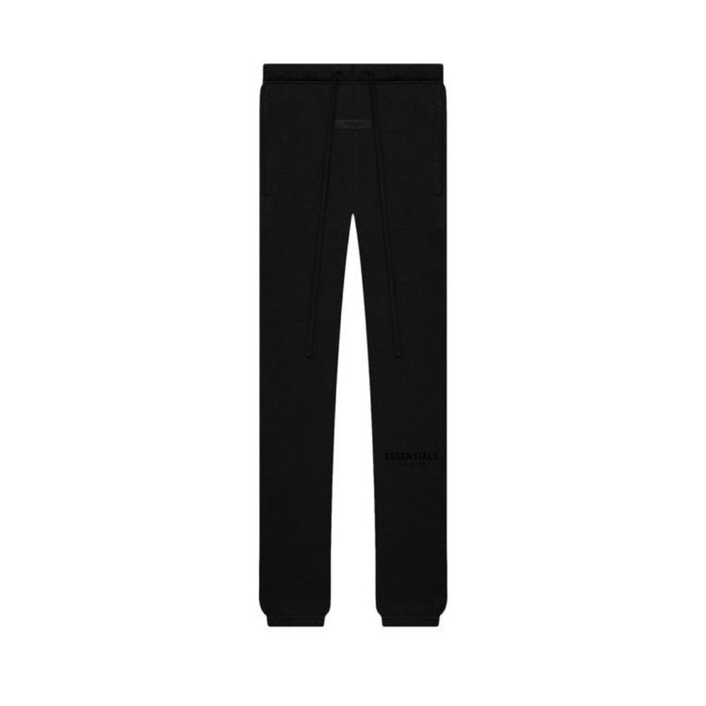 Essentials Fear Of God Black Limo Hoodie L